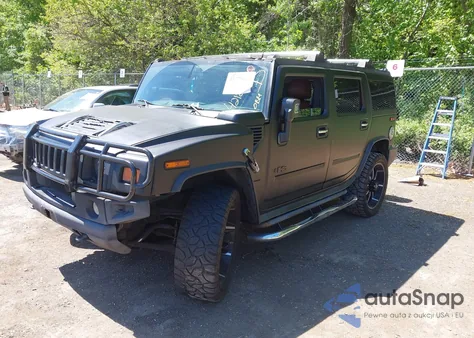 2008 Hummer H2 Suv z USA, uszkodzony, nr VIN 5GRGN23828H108693